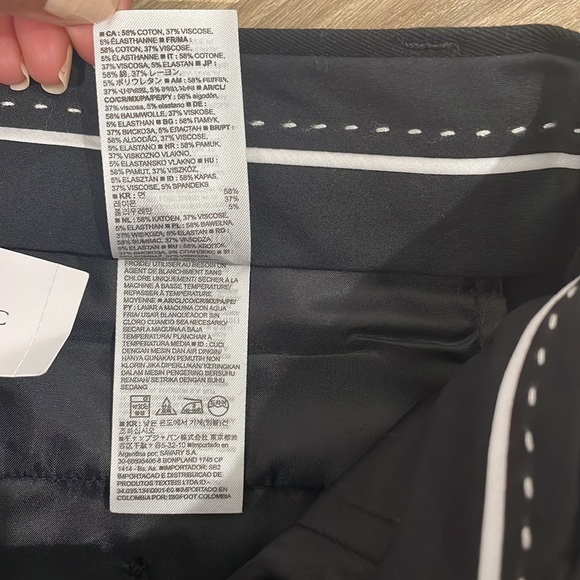 Banana Republic Black Pants, Size 12 - Picture 8 of 11